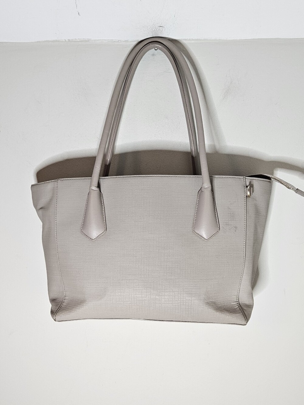 Dagne Dover Signature Legend Tote Laptop Bag Tan Gold